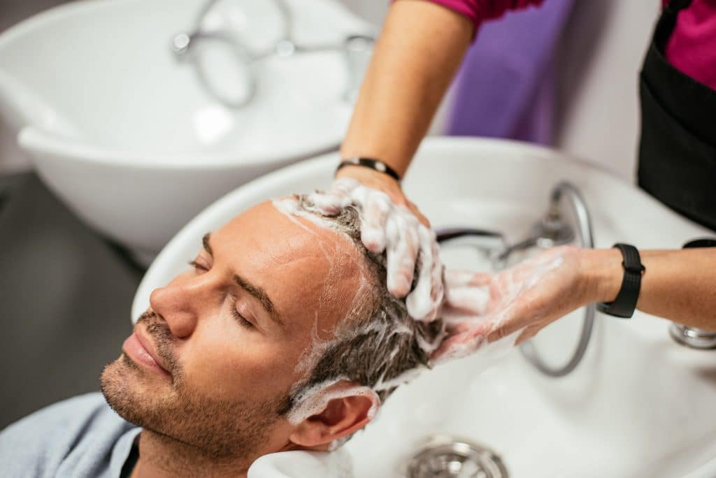 hair transplant hair wash